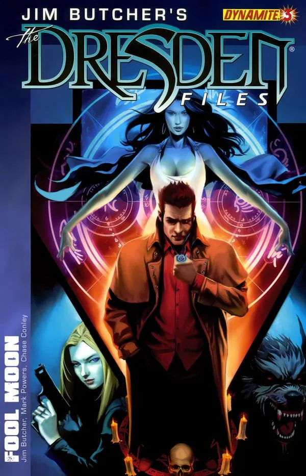 Cover of Jim Butcher's The Dresden Files: Fool Moon #3