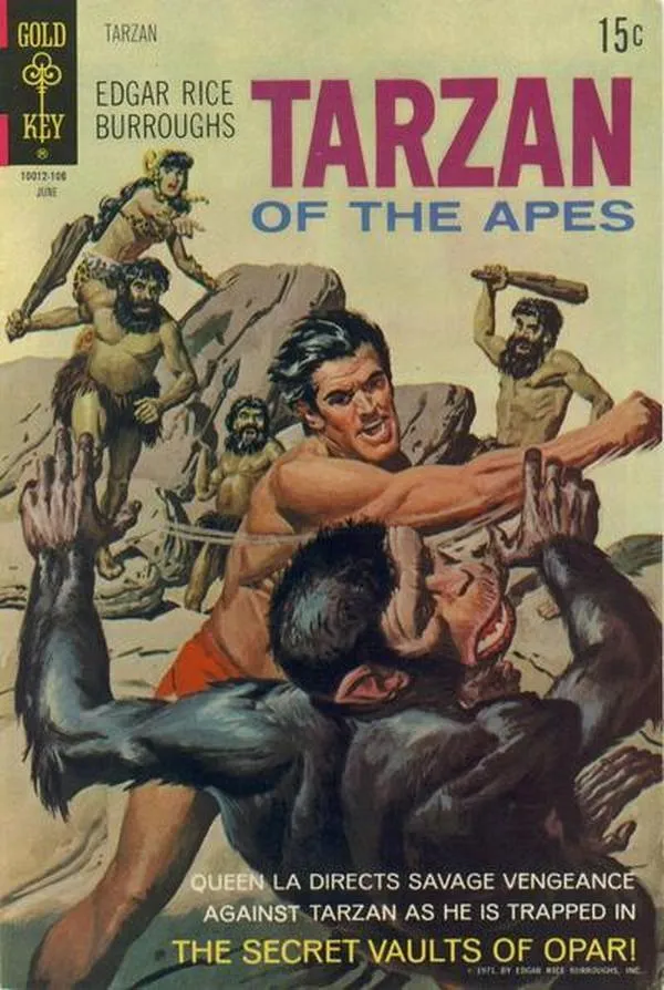 Cover of Edgar Rice Burroughs' Tarzan of the Apes #200