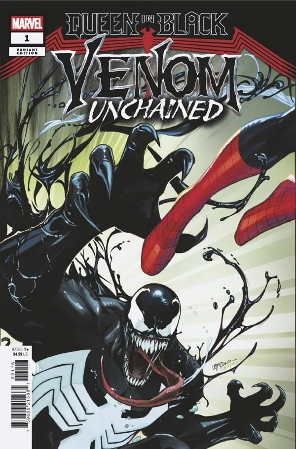 Cover of Queen in Black: Venom Unchained #1
