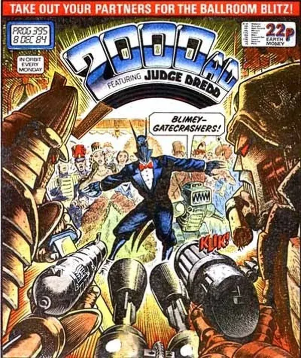Cover of 2000 AD #395
