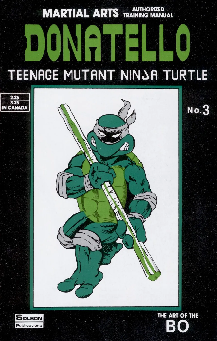Cover of Teenage Mutant Ninja Turtles Authorized Martial Arts Training Manual #3