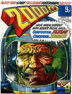 Cover of 2000 AD #27