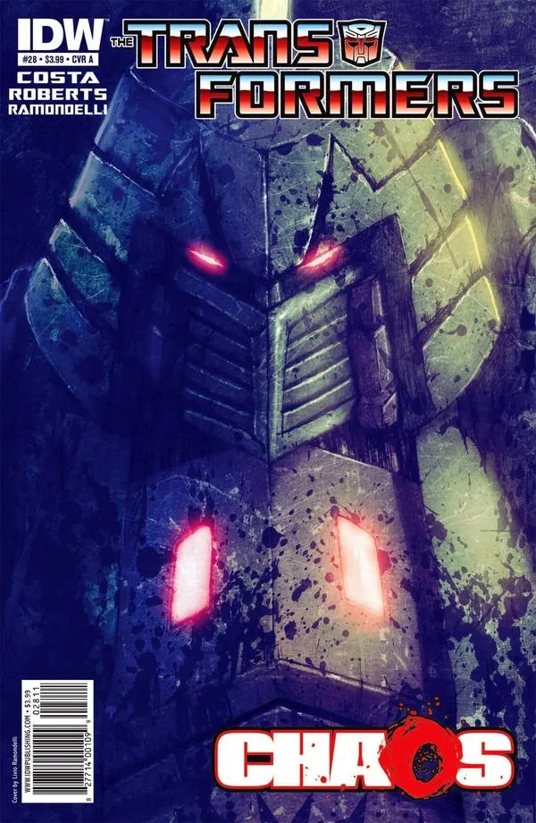 Cover of The Transformers #28