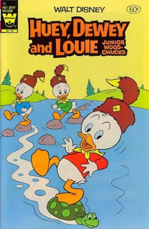 Cover of Walt Disney Huey, Dewey and Louie Junior Woodchucks #75
