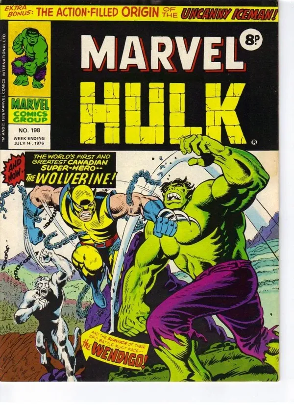Cover of The Mighty World of Marvel #198