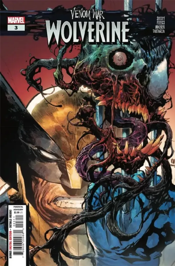 Cover of Venom War: Wolverine #3