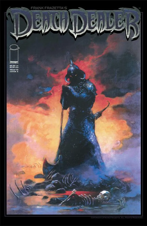 Cover of Frank Frazetta's Death Dealer #3