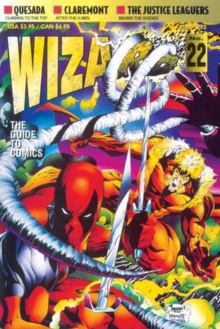Cover of Wizard: The Comics Magazine #22