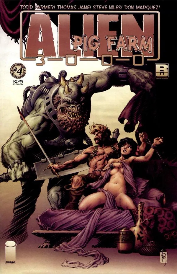 Cover of Alien Pig Farm 3000 #4