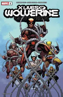 Cover of X Lives of Wolverine #1