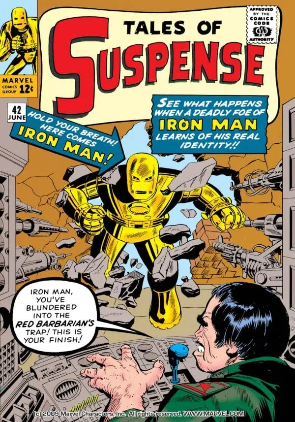 Cover of Tales of Suspense #42