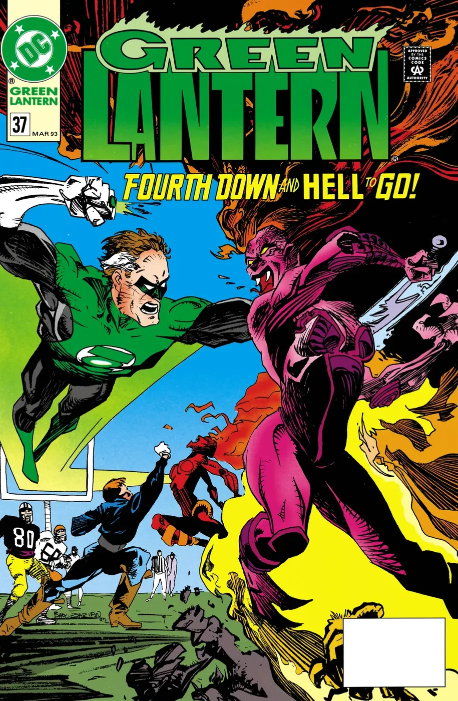 Cover of Green Lantern #37