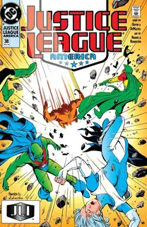 Cover of Justice League America #38