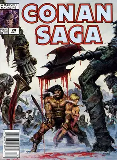 Cover of Conan Saga #20