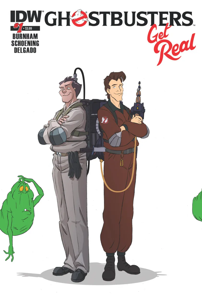Cover of Ghostbusters: Get Real #1
