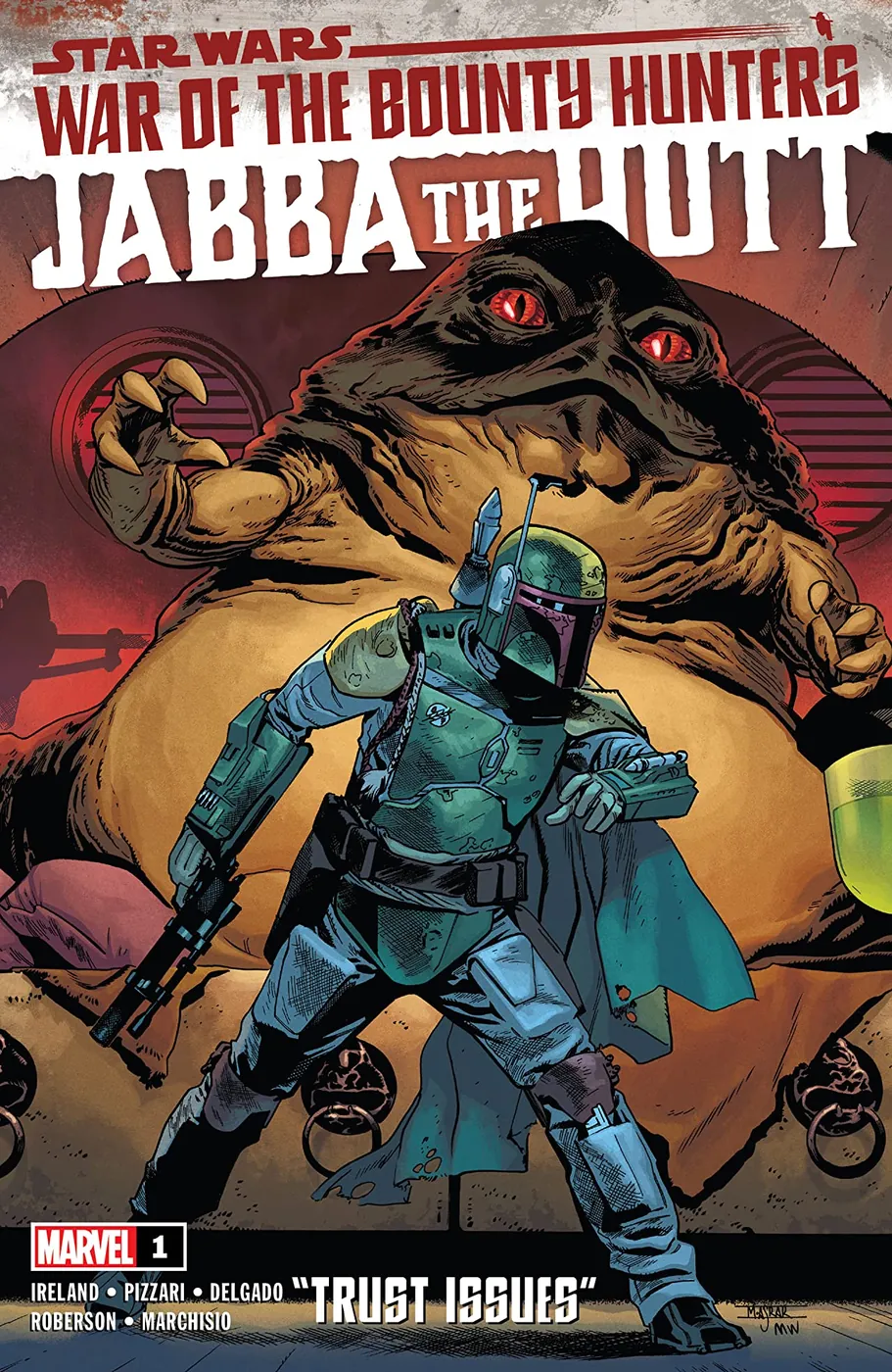 Cover of Star Wars: War of the Bounty Hunters - Jabba the Hutt #1