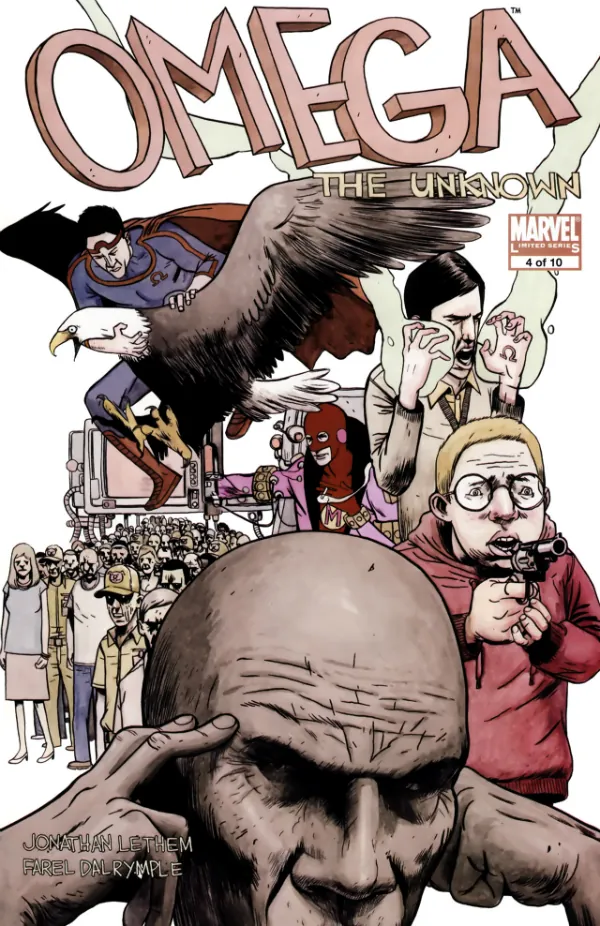 Cover of Omega: The Unknown #4