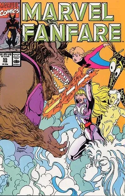 Cover of Marvel Fanfare #55