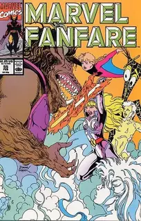 Cover of Marvel Fanfare #55