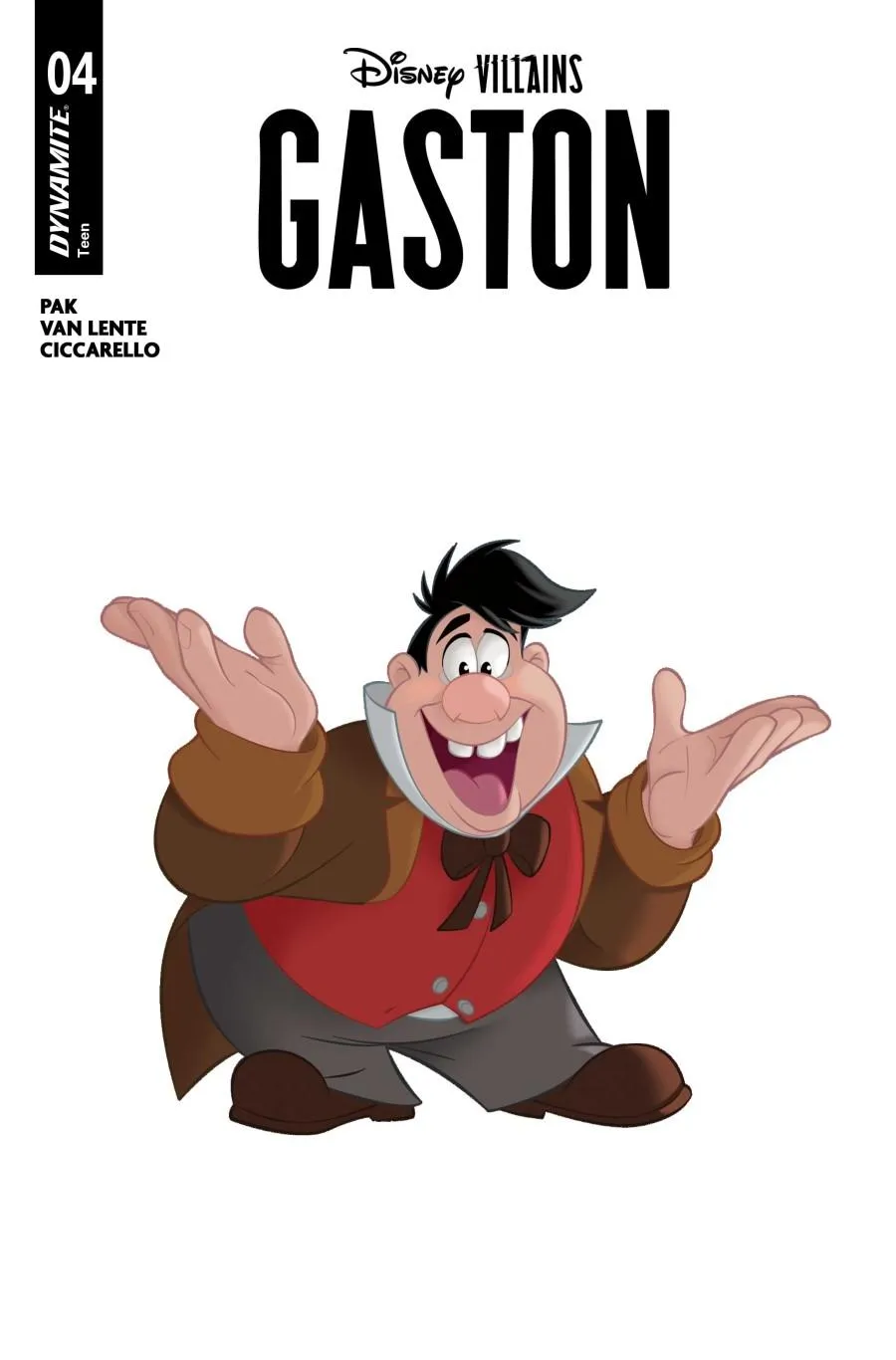 Cover of Disney Villains: Gaston #4