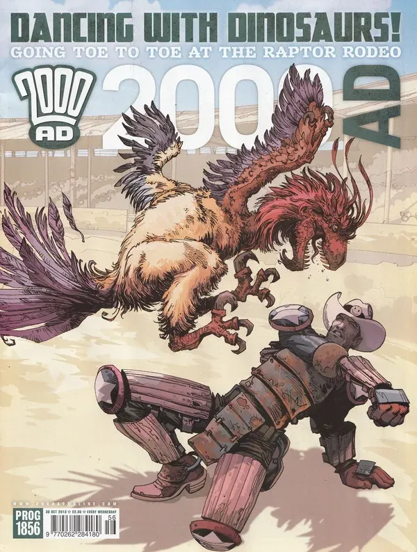 Cover of 2000 AD #1856