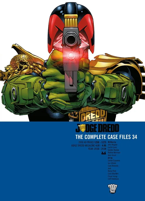 Cover of Judge Dredd: The Complete Case Files #34