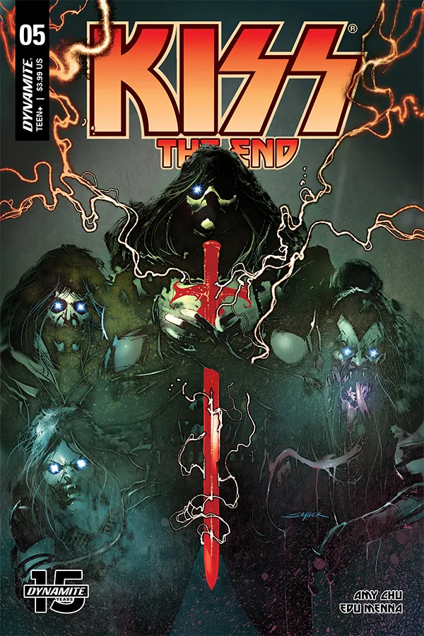 Cover of KISS: The End #5