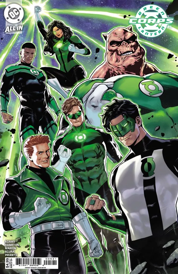 Cover of Green Lantern Corps #5