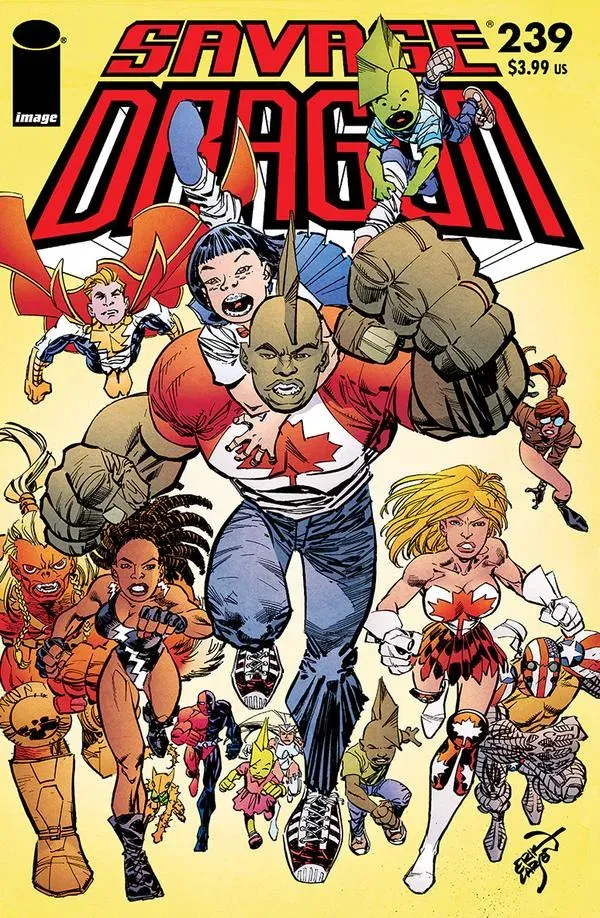Cover of Savage Dragon #239