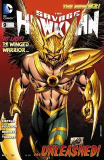 Cover of The Savage Hawkman #9