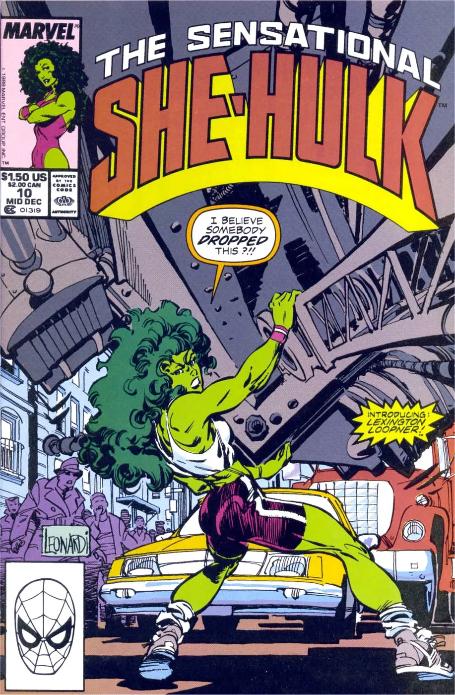 Cover of The Sensational She-Hulk #10