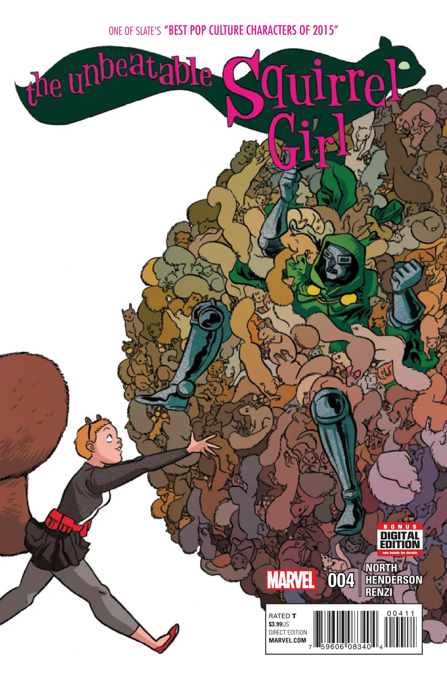 Cover of The Unbeatable Squirrel Girl #4