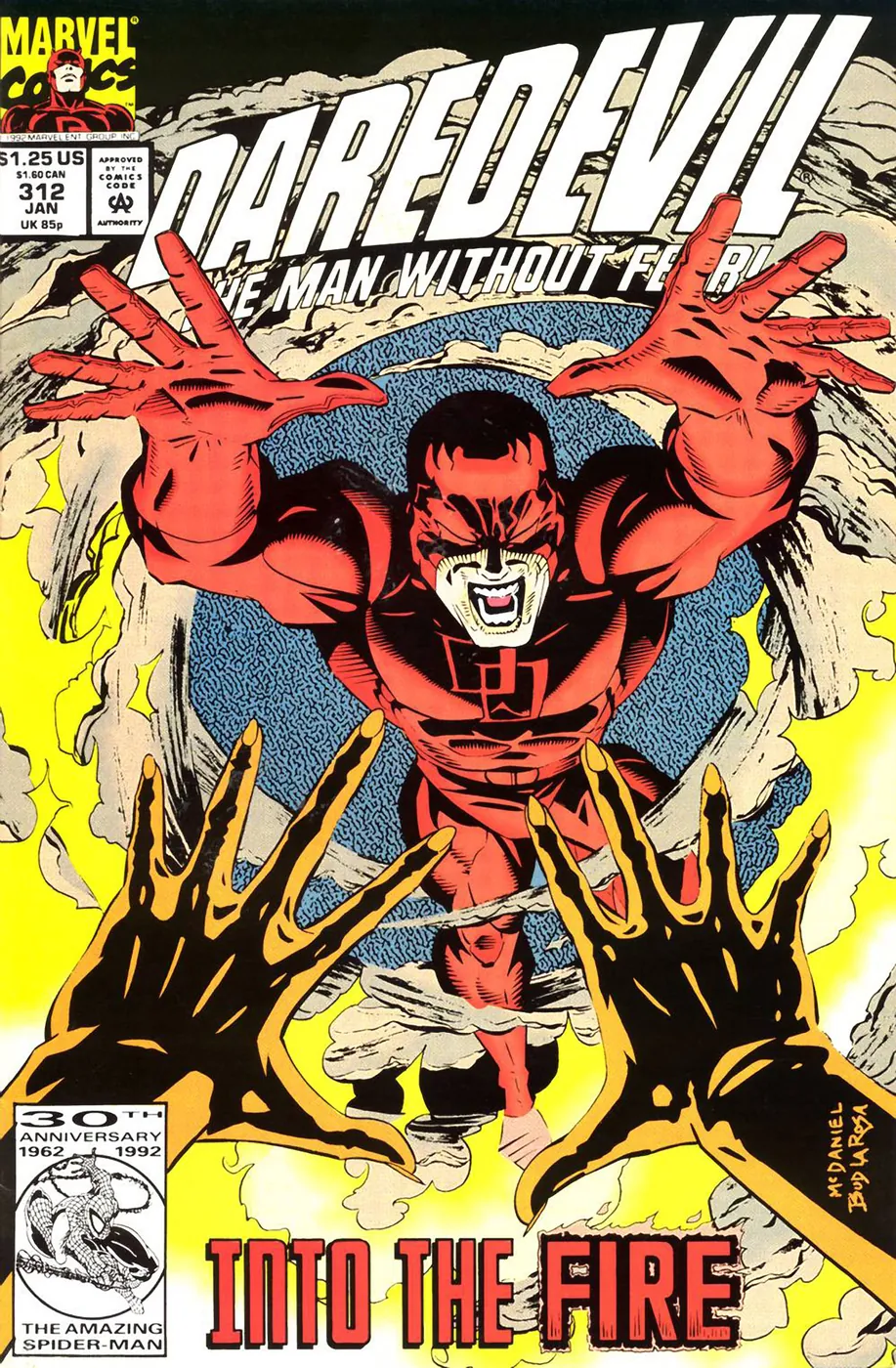 Cover of Daredevil #312