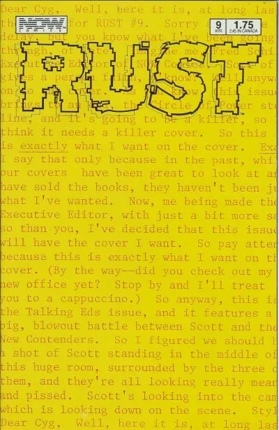 Cover of Rust #9