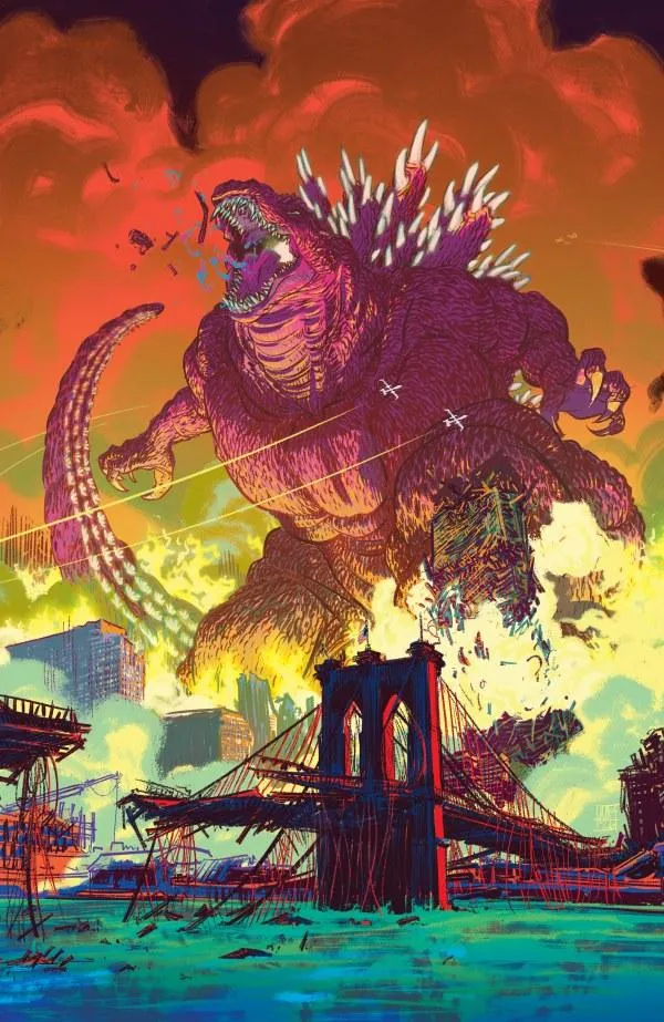 Cover of Godzilla vs. America: New York City #1