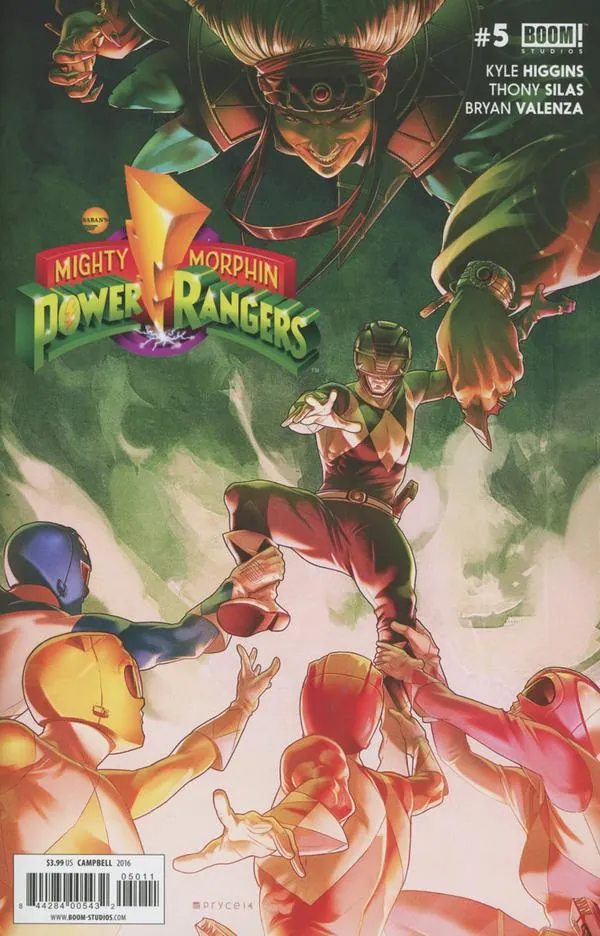 Cover of Mighty Morphin Power Rangers #5