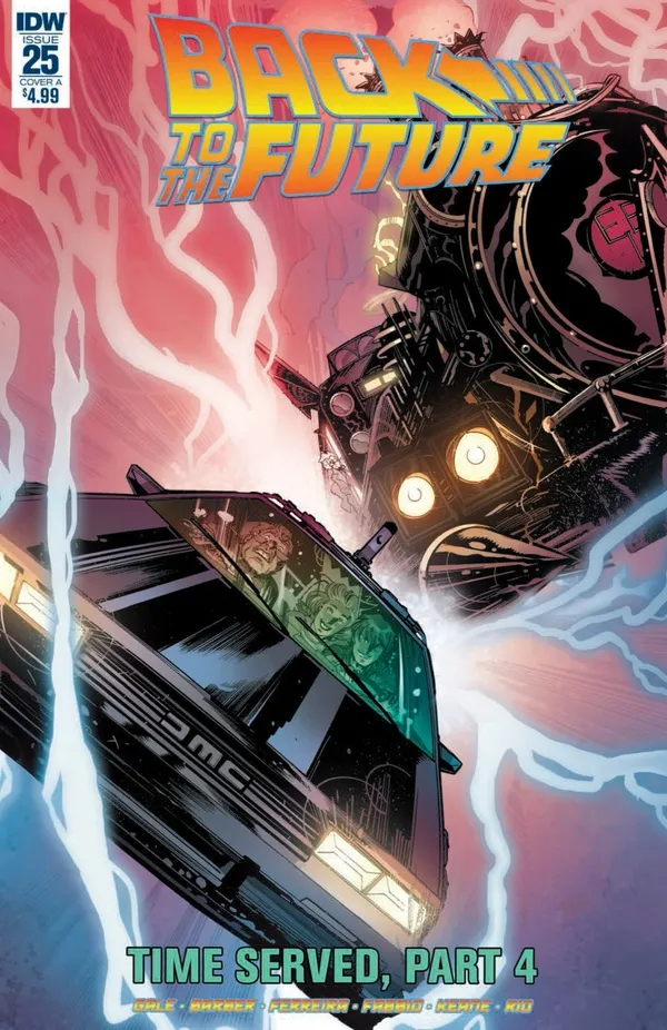 Cover of Back to the Future #25
