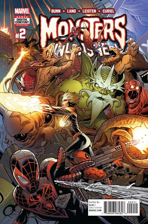 Cover of Monsters Unleashed #2