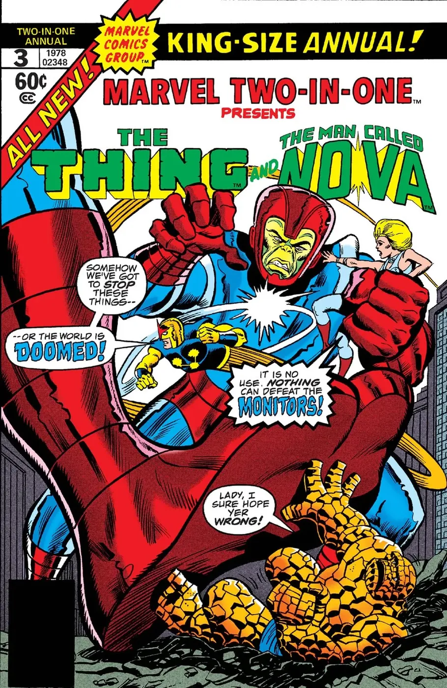 Cover of Marvel Two-in-One Annual #3