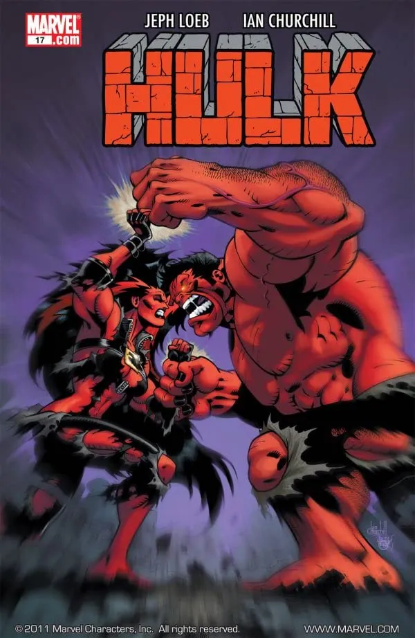 Cover of Hulk #17