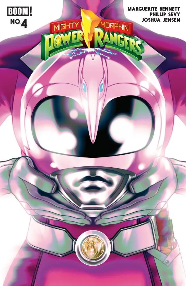 Cover of Mighty Morphin Power Rangers #4