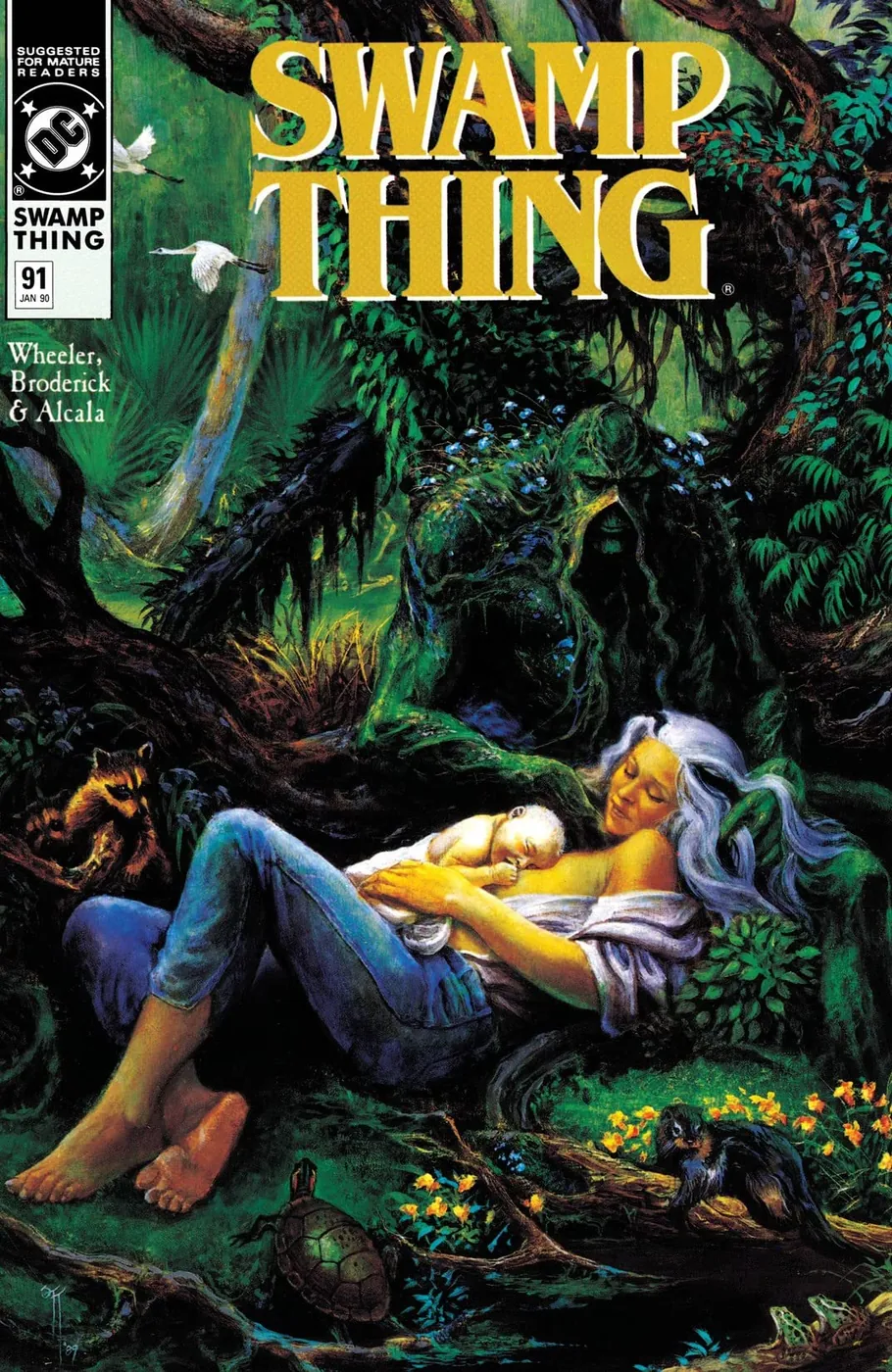 Cover of Swamp Thing #91