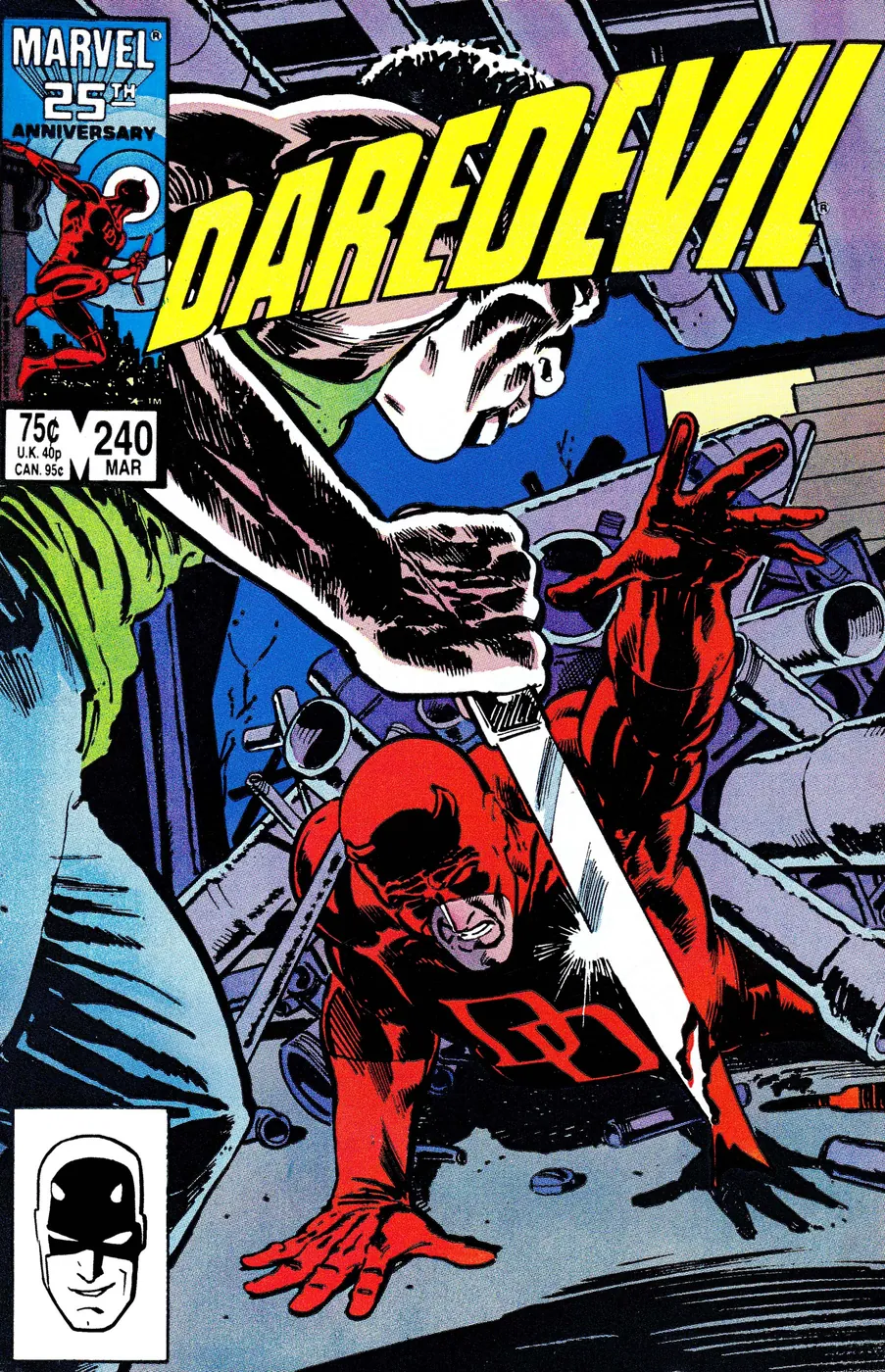 Cover of Daredevil #240