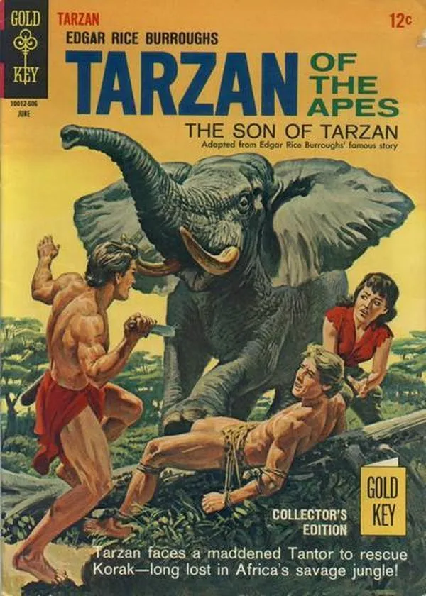 Cover of Edgar Rice Burroughs' Tarzan of the Apes #158