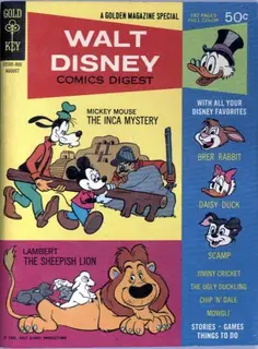 Cover of Walt Disney Comics Digest #3