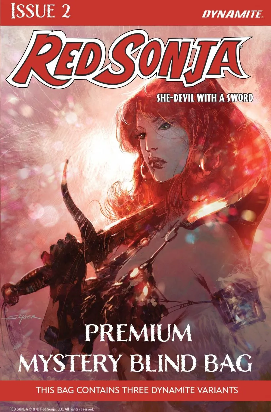 Cover of Red Sonja: She-Devil with a Sword #2