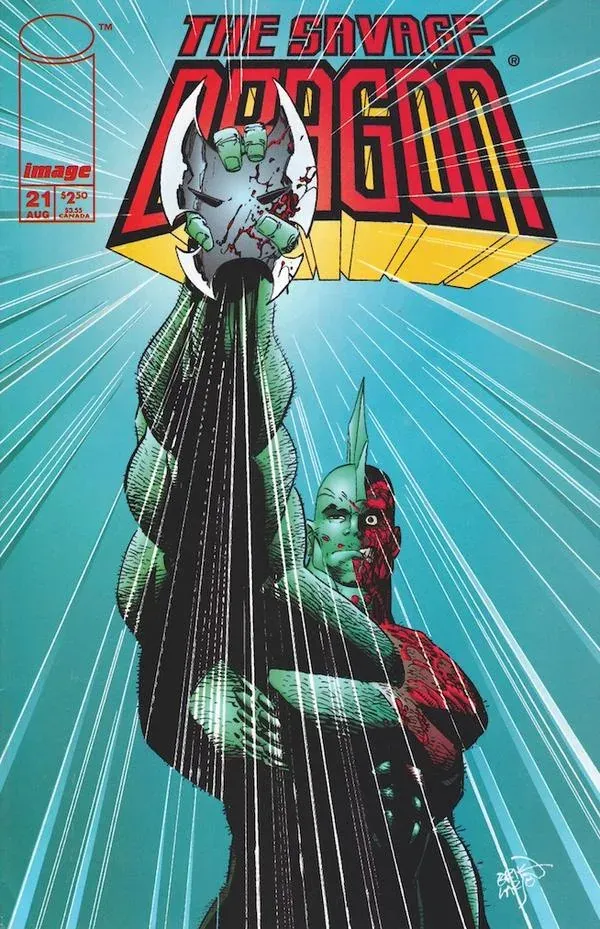Cover of Savage Dragon #21