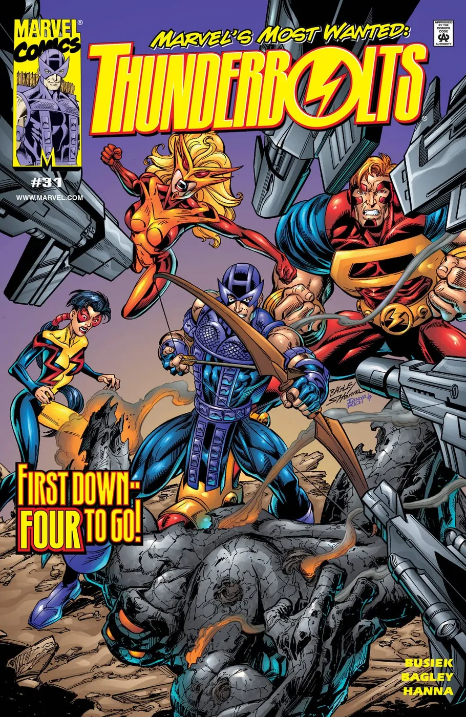 Cover of Thunderbolts #31