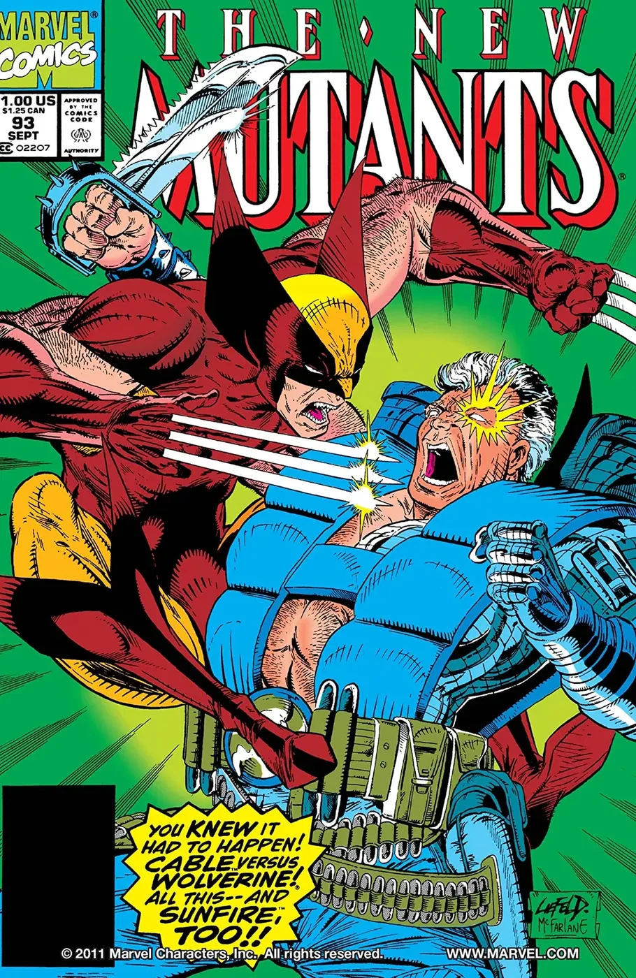 Cover of The New Mutants #93