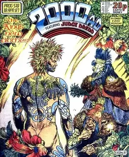 Cover of 2000 AD #518